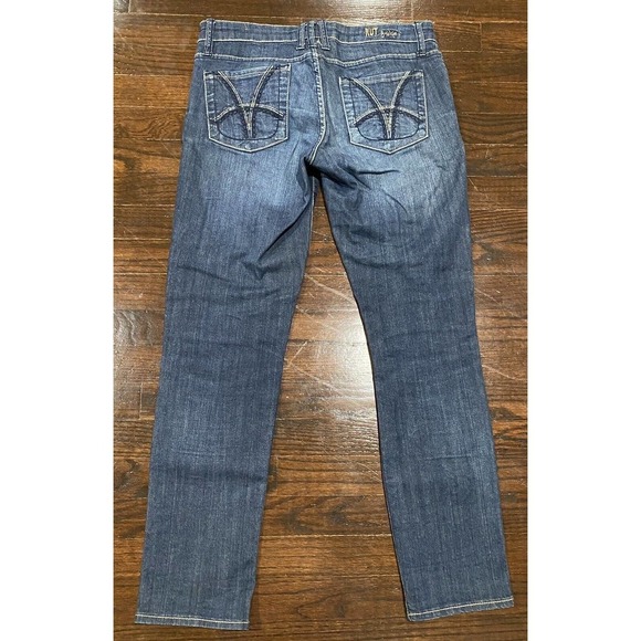 KUT FROM THE KLOTH Katy Boyfriend Blue Denim Jeans Women's Size 4 Low Rise Ankle - Picture 5 of 11